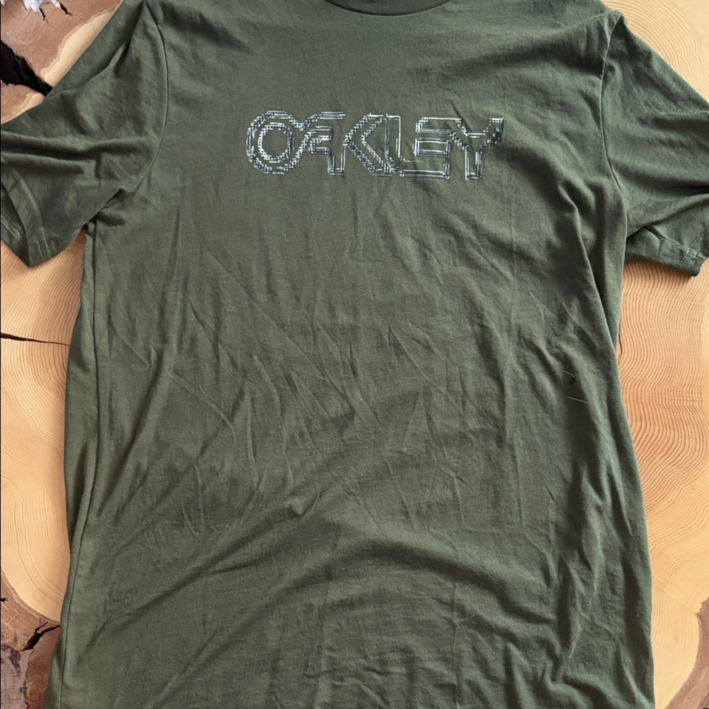 Oakley Men's Olive Short Sleeve Tee
